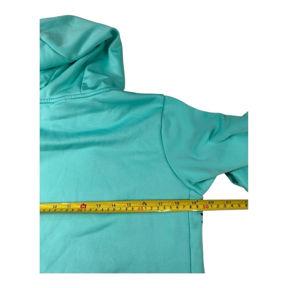 Nike Dri-Fit Women’s Hoodie Tale and black accents Pullover Sweatshirt (Size M) - Picture 5 of 10